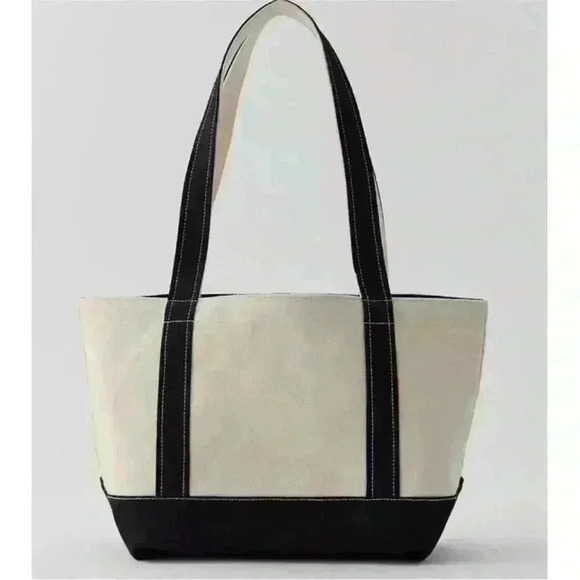 NWT BAGGU X Gudetama small heavyweight canvas tote bag - Picture 5 of 7